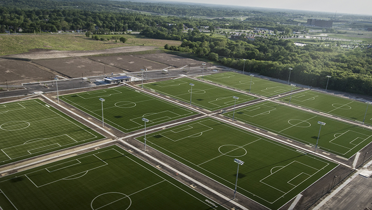 Soccer: Wyandotte Sporting Fields in Kansas City