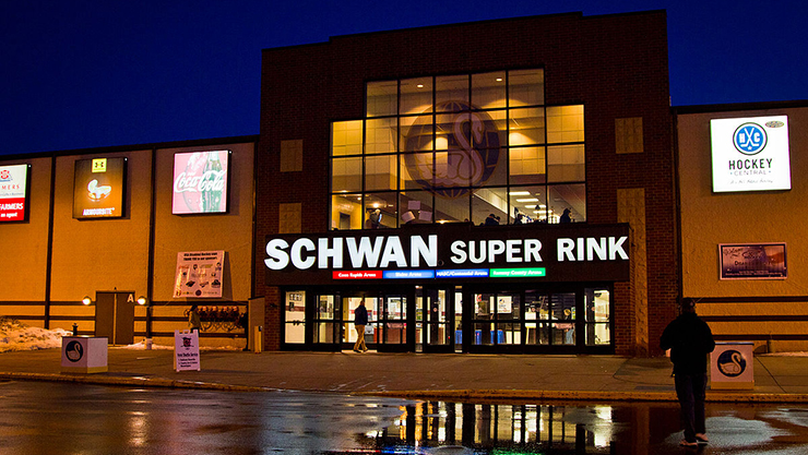 Ice hockey venues Schwan Super Rink