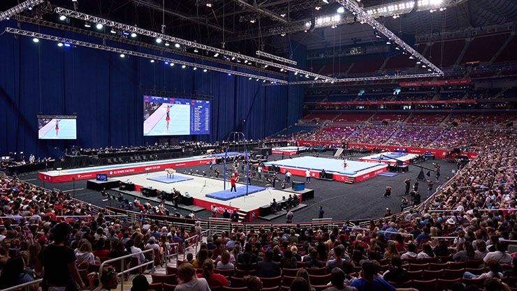 Up for Bid: 2023 USA Gymnastics Championships
