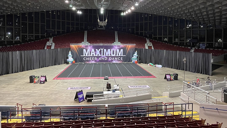 Up for Bid: Maximum Cheer and Dance Events